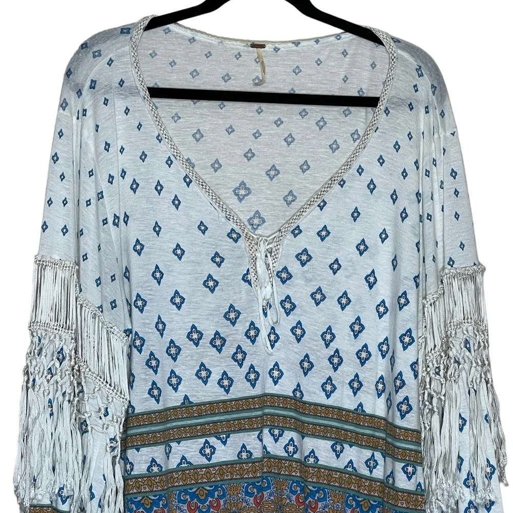 Free People Macra Maze Me Size Large Top